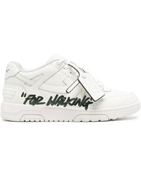 Off-White c/o Virgil Abloh - Out Of Office "for Walking" Leren Sneakers - Lyst