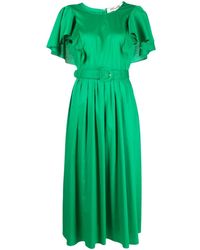 Diane von Furstenberg - Kleid mit Gürtel - Lyst