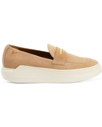 Giuseppe Zanotti - The New Conley Suede Loafers - Lyst