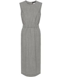 Fabiana Filippi - Contrast-Stitching Midi Dress - Lyst