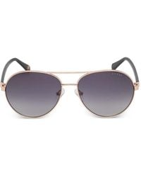 GUESS EYEWEAR - Pilot-Frame Sunglasses - Lyst