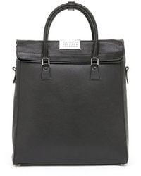 Maison Margiela - Sac À Dos 5Ac Daily En Cuir - Lyst