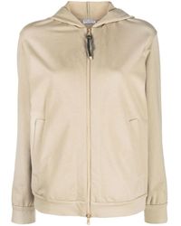 Brunello Cucinelli - Felpa Con Cappuccio Monili - Lyst