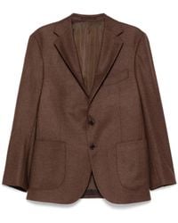 MAN ON THE BOON. - Notched Lapel Single-Breasted Blazer - Lyst