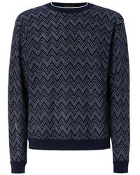 Missoni - Pull En Cachemire À Motif Zig-Zag - Lyst