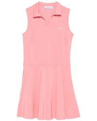 J.Lindeberg - Dana Polo A-Line Mini Dress (Set Of Two) - Lyst