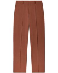 Paul Smith - Pantalones Rectos De Lana - Lyst