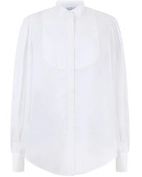 LES FILLES D'EVA - Long-Sleeve Cotton Shirt - Lyst