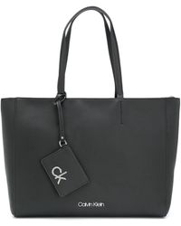 Calvin Klein Borsa tote con stampa - Nero