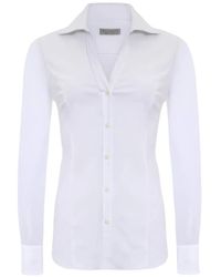 Anatomie - Chemise Beth À Manches En Résille - Lyst