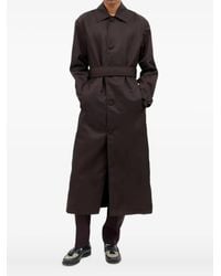 Gucci - Belted Buttoned Coat - Lyst