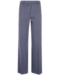Seventy - Pressed-Crease Straight-Leg Trousers - Lyst