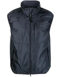 Aspesi - High-Neck Padded Gilet - Lyst