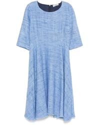 Charlott - Flared Midi-Jurk - Lyst