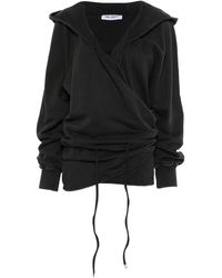 The Attico - American Fleece Mini Dress - Lyst