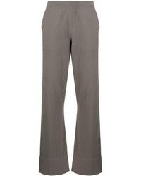 Allude - Straight-leg Cashmere-knit Trousers - Lyst