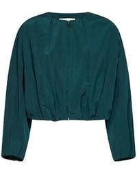 Weekend by Maxmara - Gathered-Hem Zip-Up Jacket - Lyst