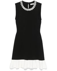 Sandro - Faux-Pearl Embellished Mini Dress - Lyst