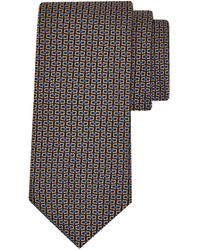 Ferragamo - Corbata Gancini En Jacquard - Lyst