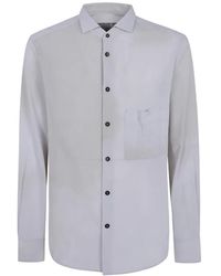Ziggy Chen - Patch-Pocket Cotton Shirt - Lyst