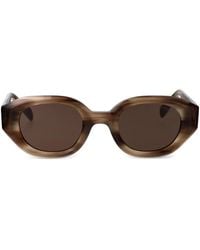 Emporio Armani - Round-Frame Sunglasses - Lyst