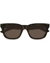 Balenciaga - Rectangle-Frame Sunglasses - Lyst