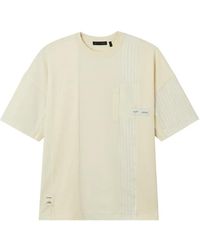 FIVE CM - Patchwork Pocket T-Shirt - Lyst