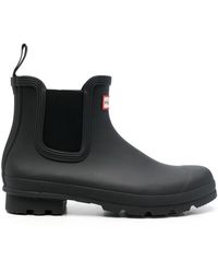 Heren Schoenen voor voor Bespaar 28% HUNTER Laarzen Met Logo-applicatie in  het Zwart voor heren Heren Schoenen voor voor Boots voor Casual boots  allware.com.br