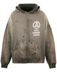 SAINT Mxxxxxx - Zip-Up Hoodie - Lyst