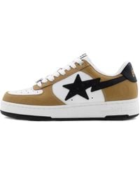 A Bathing Ape - Bape Sta #3 M2 Leather Sneakers - Lyst