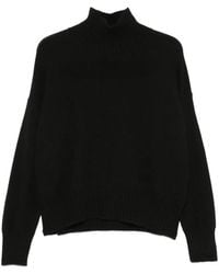 Aragona - Roll-Neck Ribbed-Trim Sweater - Lyst