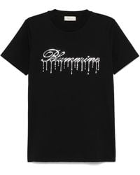 Blumarine - T-Shirt Con Logo - Lyst