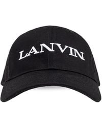 Lanvin - Honkbalpet Met Geborduurd Logo - Lyst