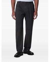 Santaniello - Pleated Straight-Leg Trousers - Lyst