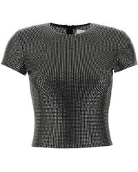 GIUSEPPE DI MORABITO - T-Shirt Mit Strass - Lyst