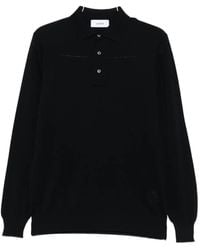 Lardini - Virgin Wool Polo Shirt - Lyst