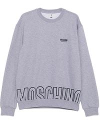 Moschino - Logo-print Sweatshirt - Lyst