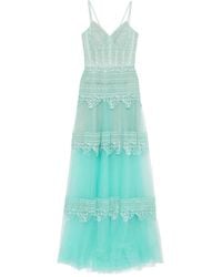 Saiid Kobeisy - Lace Long Dress - Lyst