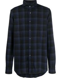 Xacus - Camicia A Quadri - Lyst