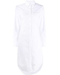 Thom Browne - Knee-length Shirt Dress - Lyst