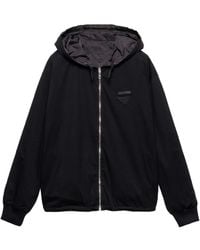 Prada - Re-Nylon Donsjack - Lyst