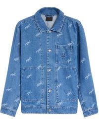 Nike - Flight Heritage Denim Jacket - Lyst