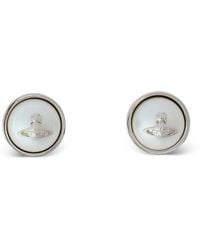 Vivienne Westwood - Orb-Motif Stud Earrings - Lyst