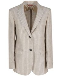 Max Mara - Striped Blazer - Lyst