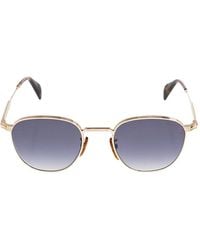David Beckham - Engraved Geometric-Frame Sunglasses - Lyst