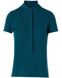Akris - Piqué Polo Shirt - Lyst