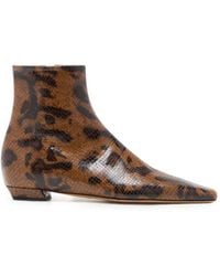 Proenza Schouler - Trap Flat Ankle Boots - Lyst
