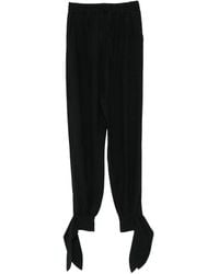 N°21 - Tie-Fastening Drawstring Trousers - Lyst