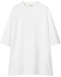 Burberry - Strawberry-print Cotton T-shirt - Lyst