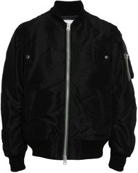 Sacai - Embroidered-patch Bomber Jacket - Lyst